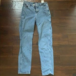 Striped Hollister jeans💙